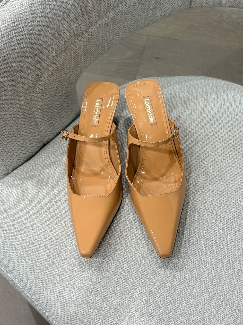 Larroude Ines mules stilletos NEW